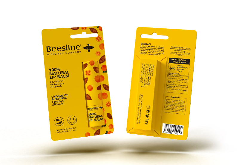 100% Natural Lip Balm - Chocolate & Orange