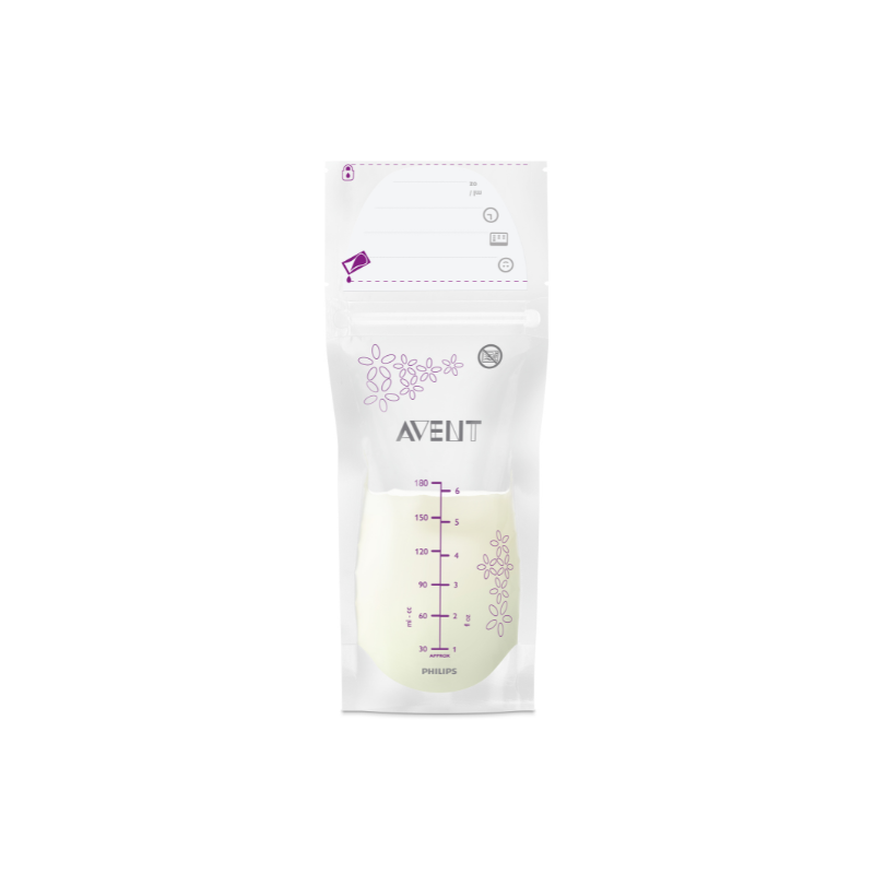25 breast milk storage bags 180ml