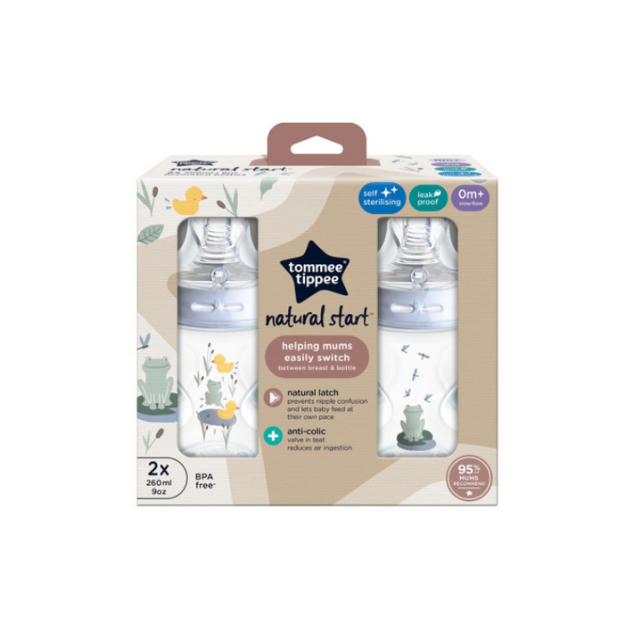 260ml PP Bottle 2pcs Deco