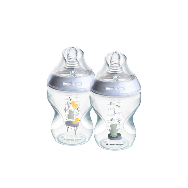 260ml PP Bottle 2pcs Deco