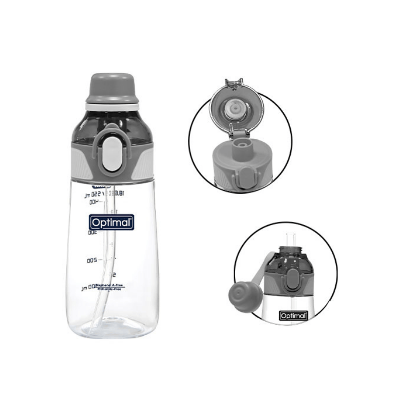 2in1 Spout & Straw Tritan Cup -550 ml