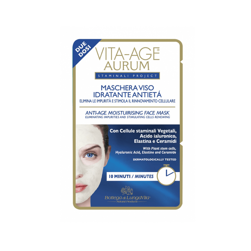 2 in 1 face treatment detox & moisturizing mask 24 x 15 ml