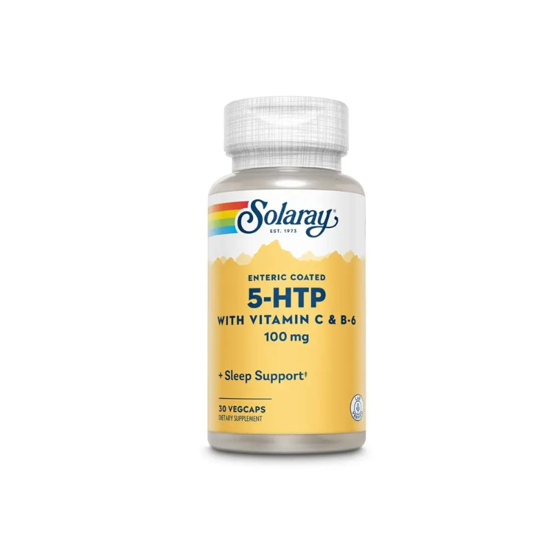 5 Htp With Vitamin C & B 100mg 30 VegCaps
