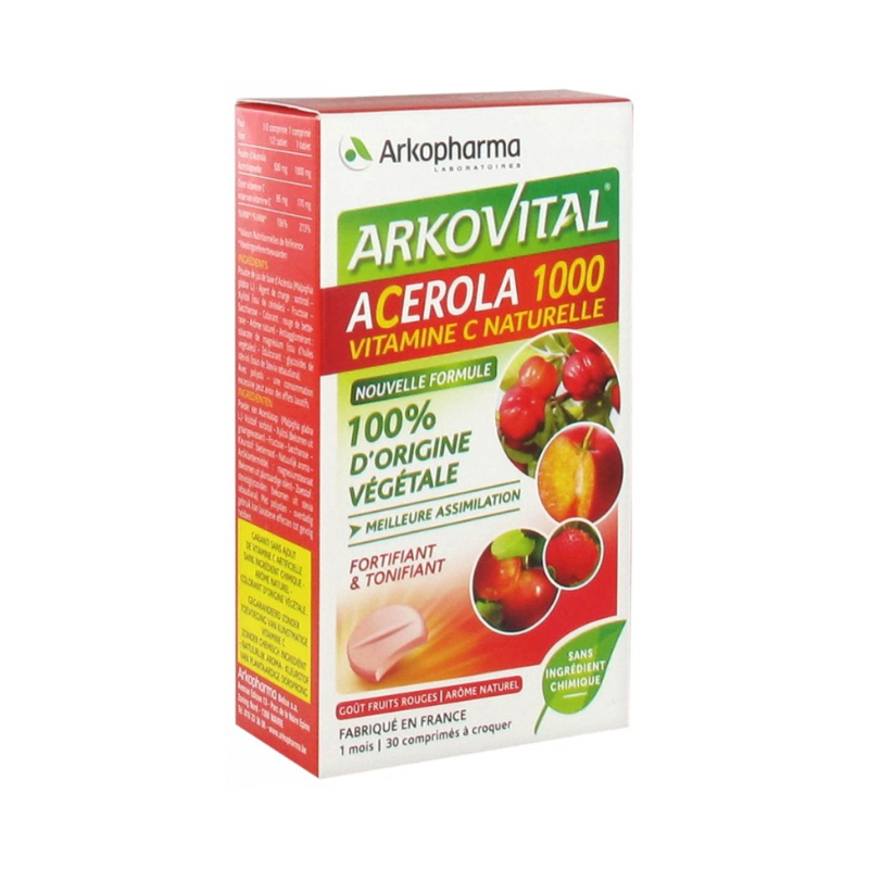 Acerola 1000 Cp Croquer