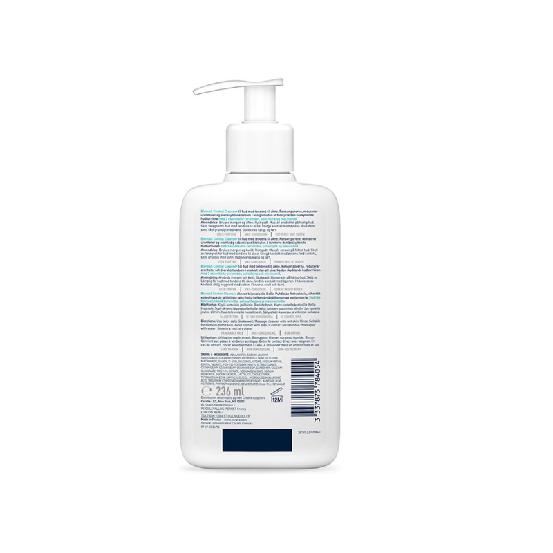 Acne Cleanser 8oz En/Fr