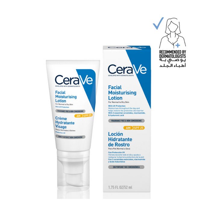 Am Facial Moisturizing Lotion Spf25 With Hyaluronic Acid 52ml