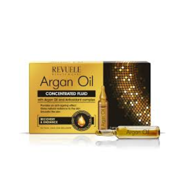 Ampoules Argan Oil Concentrated Fluid With Argan Oil and Antioxidant Complex