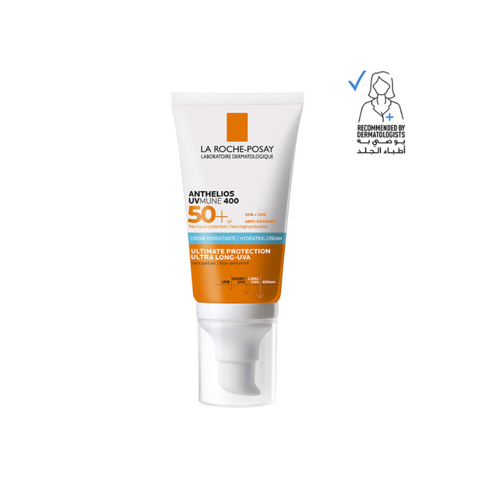 Anthelios Uvmune 400 Moisturizing Sunscreen Spf50+ 50ml