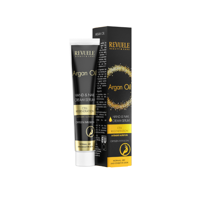 Argan Oil Hand & Nail Cream-Serum Cell Reg