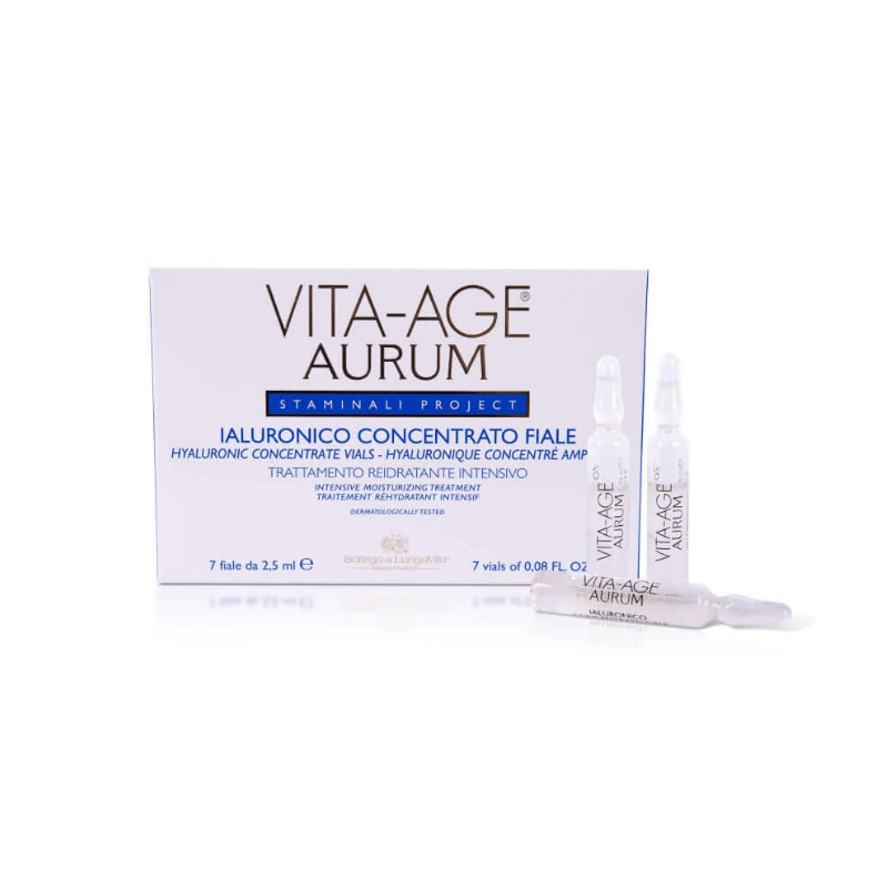 Aurum hyaluronic concentrate vials 7 x 2.5ml