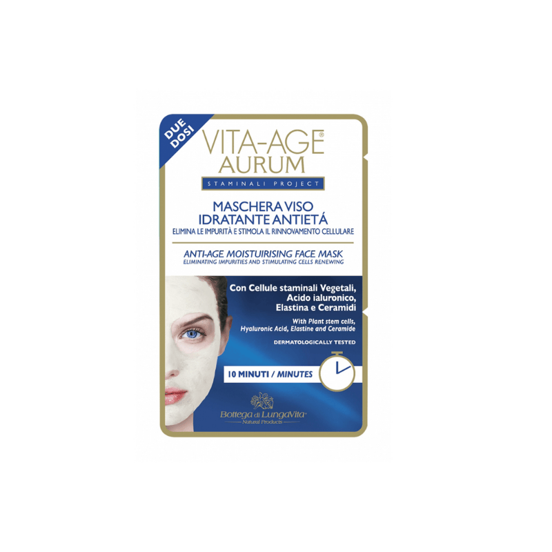 Aurum moisturising & anti-age face mask 24 x 15ml