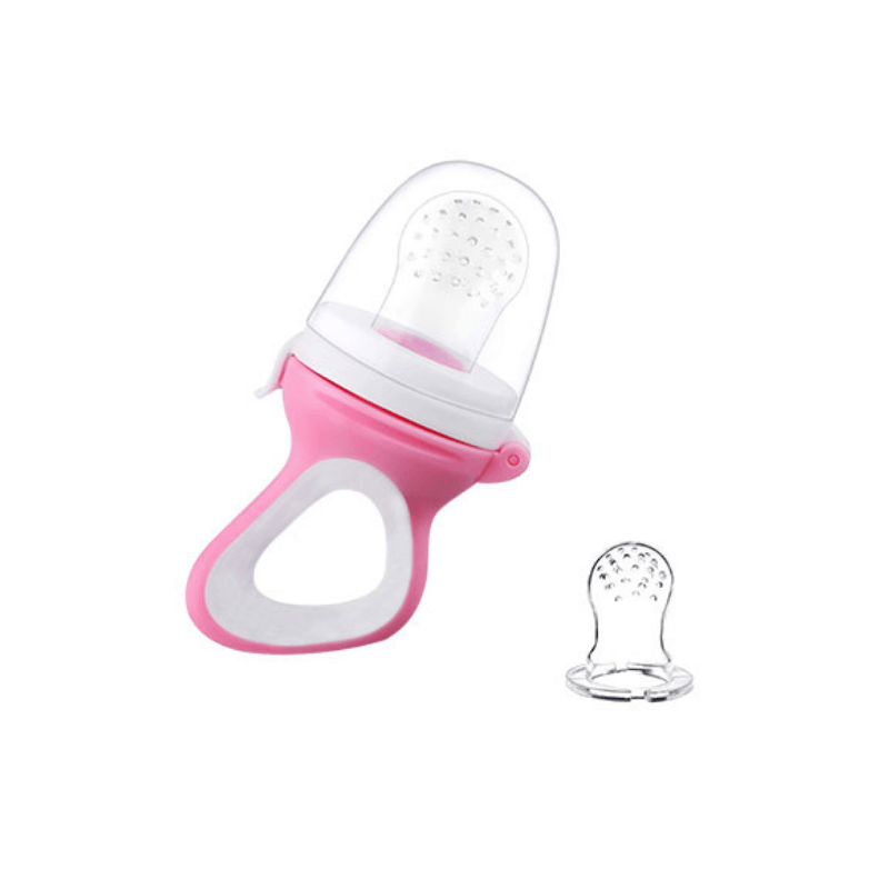 Baby Food Feeder - 4m+ pink