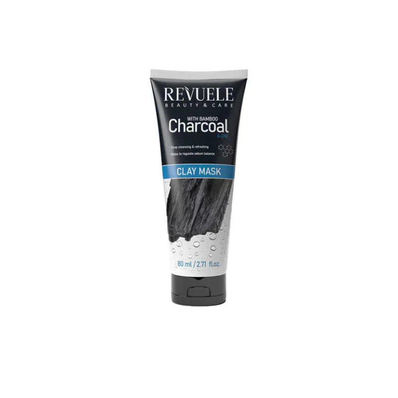 Bamboo Charcoal Clay Mask, 80ml