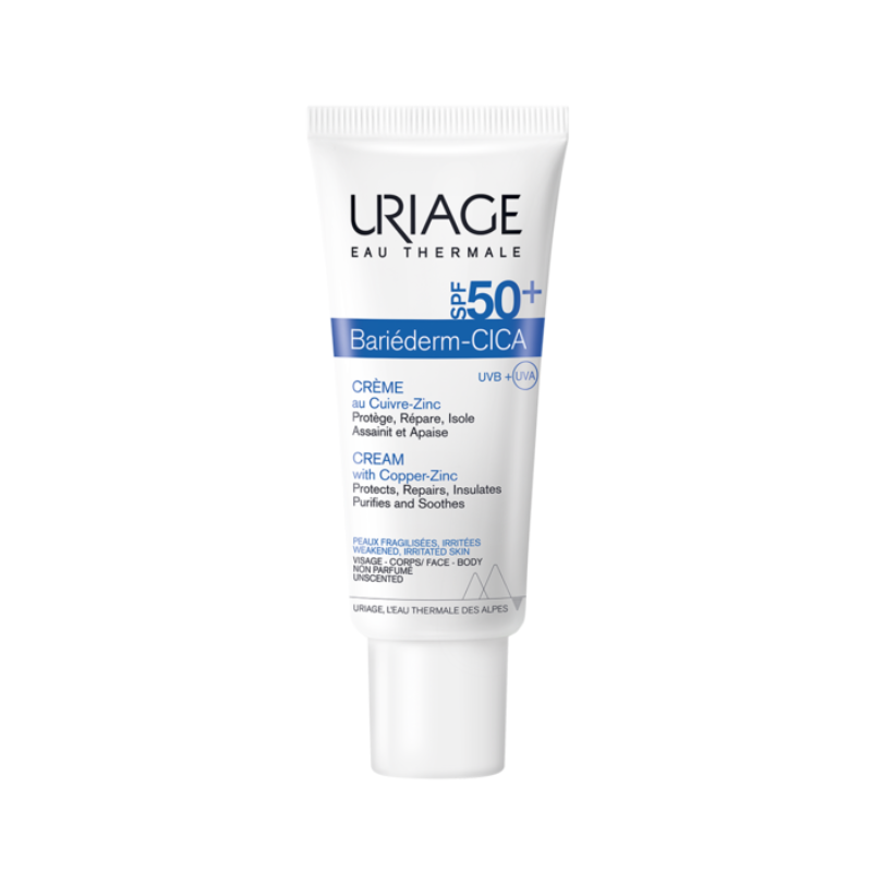 Bariederm Cica Cream With Copper-Zinc Spf50+ 40ml