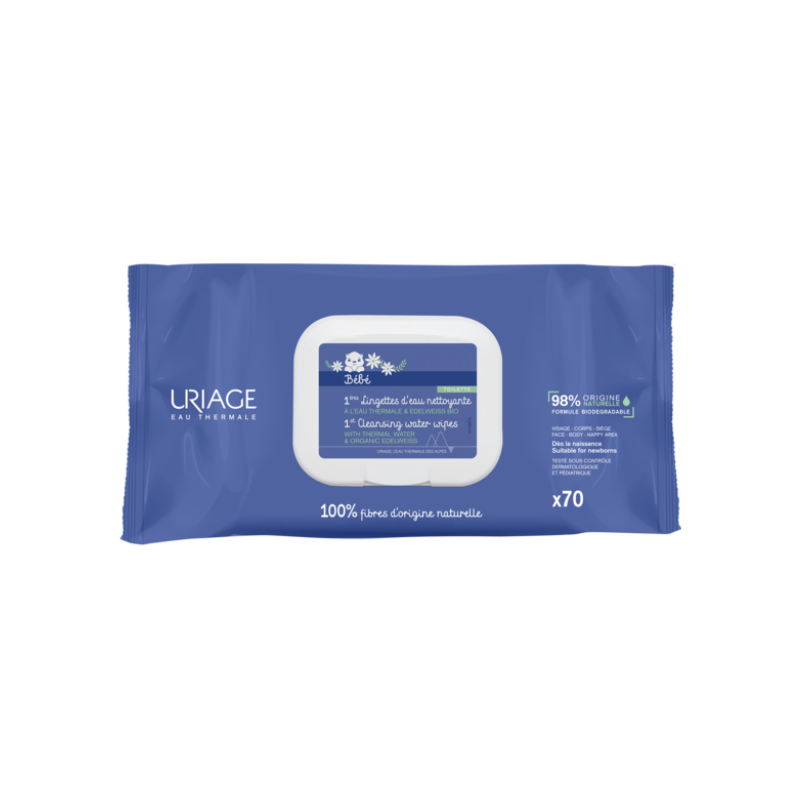 Bébé 1st Cleansing Water Wipes X70