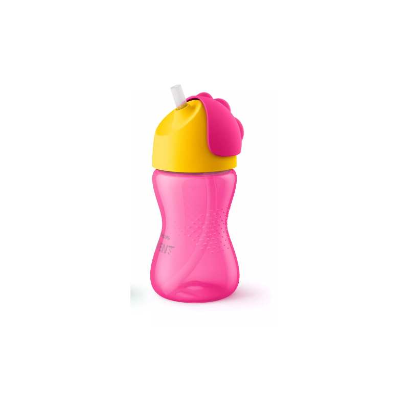 Bendy straw cup 300ml 12m+