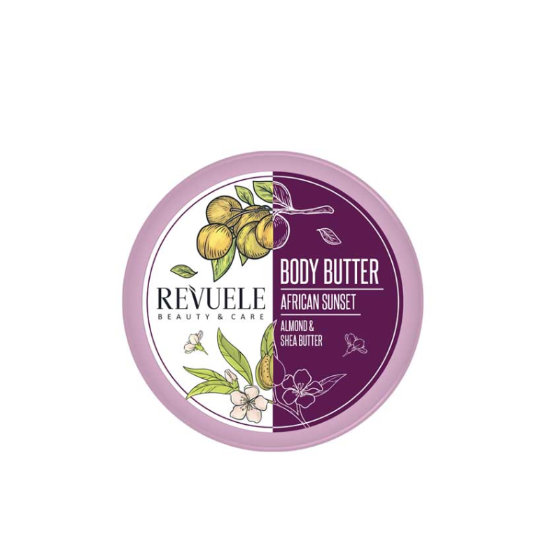 Body Butter African Sunset Almond & Shea 2