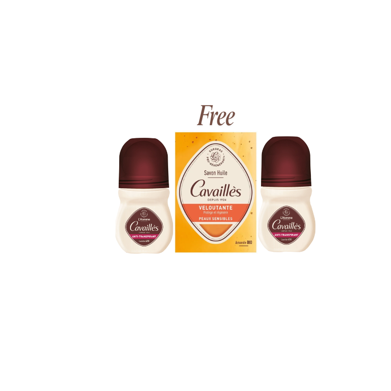 Buy 2 Anti-Transpirant Roll-On And Get 1 Velvety Soap For Free