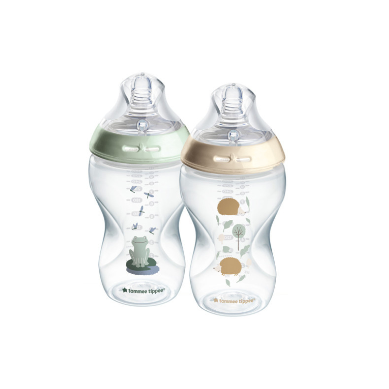 CTN 2x 340ml BTL Anti-Colic 1 Pink & 1 Blue Together