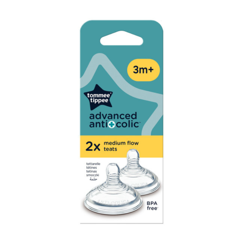 CTN Anti-Colic Teats 2pcs