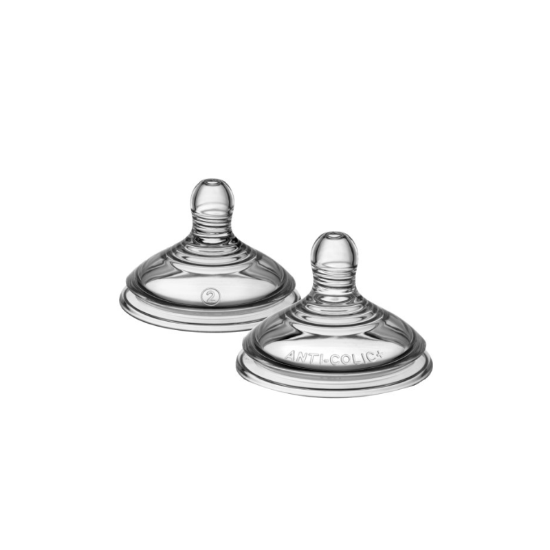 CTN Anti-Colic Teats 2pcs