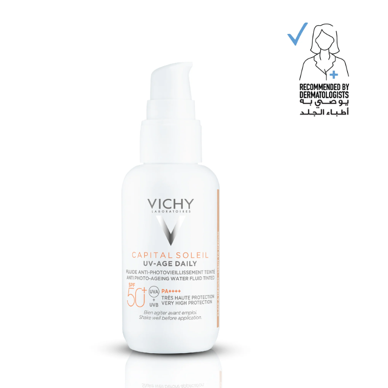 Capital Soleil Uv  Age Tinted Anti Ageing Sunscreen Spf 50+ With Niacinamide 40ml