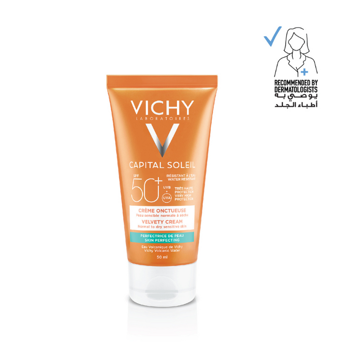 Capital Soleil Velvety Sunscreen For Normal To Dry Skin Spf 50 50ml