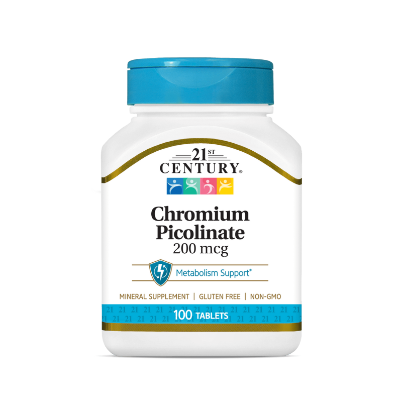 Chromium Picolinate 200mcg 60 Tab