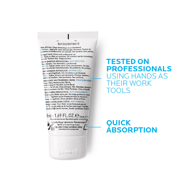 Cicaplast Mains Moisturiser For Dry And Damaged Hands 50ml