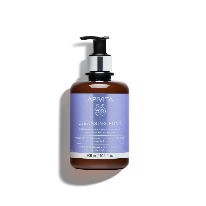Cleansing Creamy Foam Face And Eyes Olive, Lavender And Propolis 300ml