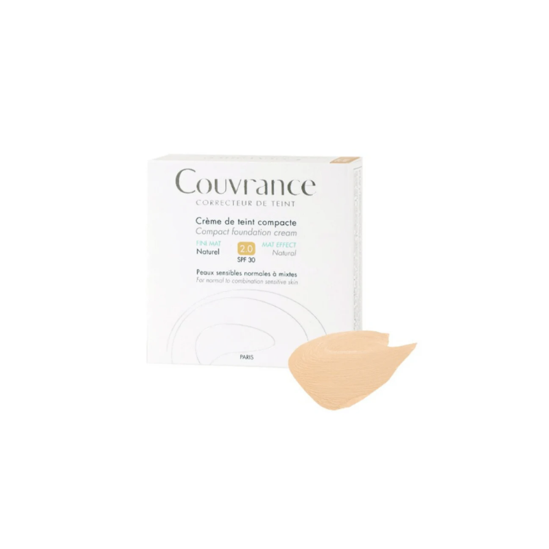 Compact Foundation Creams, Comfort Texture Spf 30 Naturel 30g
