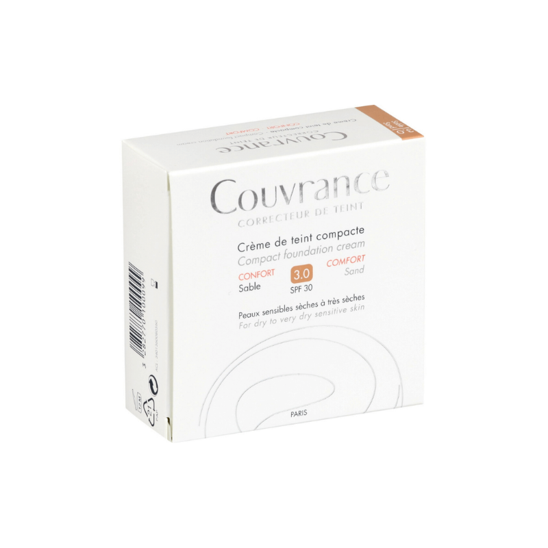 Compact Foundation Creams, Comfort Texture Spf 30 Sable 30g