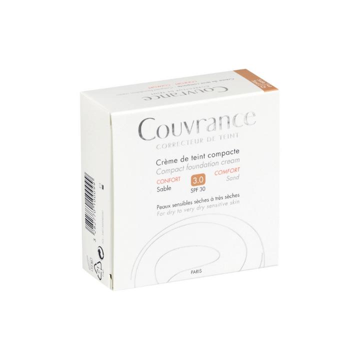 Compact Foundation Creams, Comfort Texture Spf 30 Sable 30g