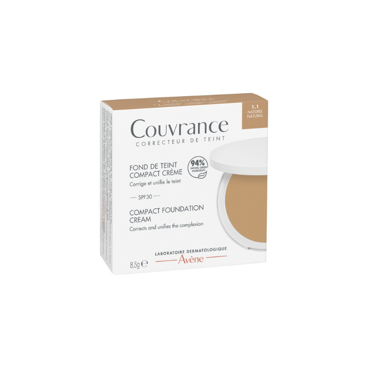 Couvrance Compact Foundation Cream Matte Finish Natural 8.5g