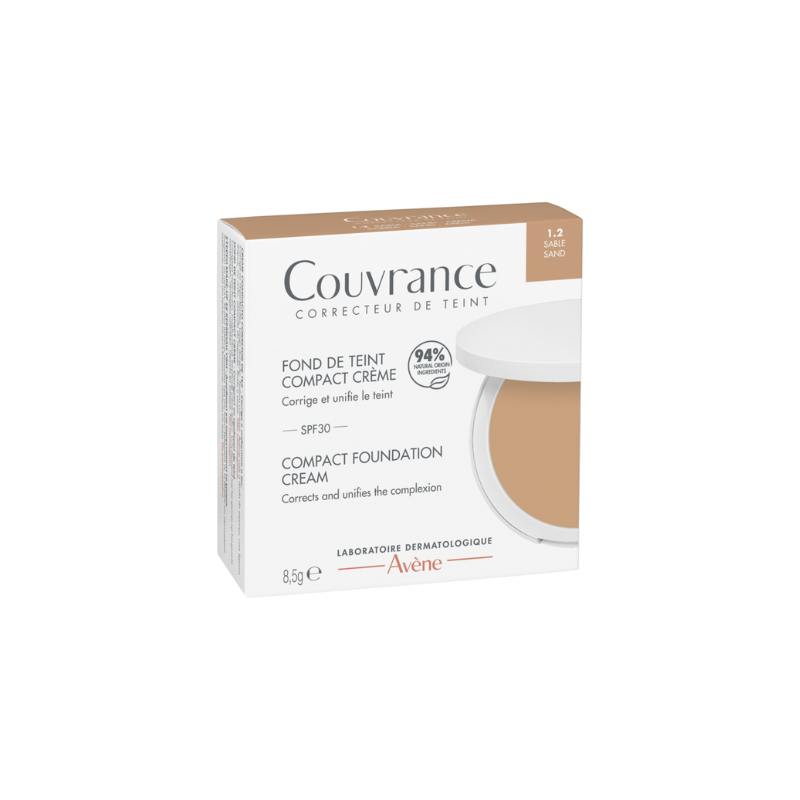 Couvrance Compact Foundation Cream Matte Finish Sand 8.5g