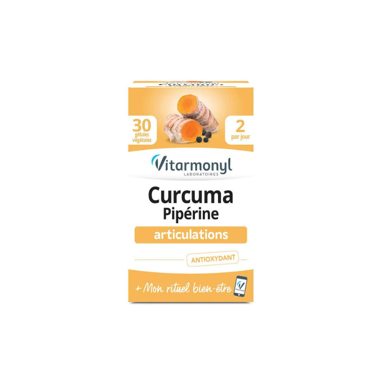 Curcuma Piperine 30 Gelules