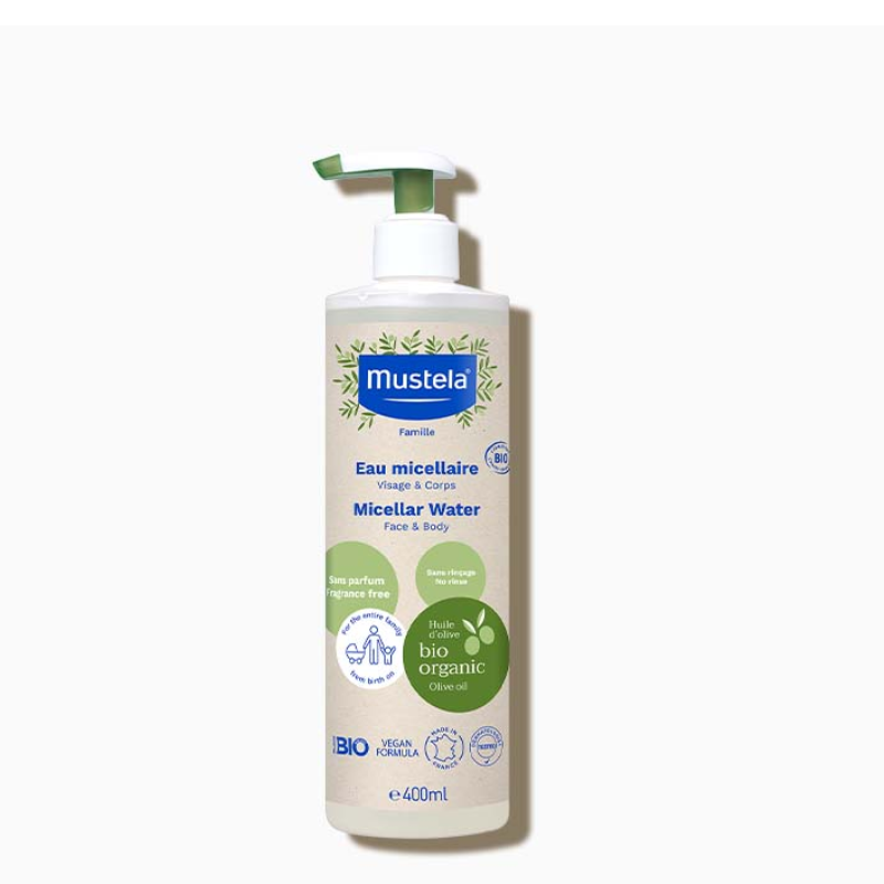 Eau Micellaire Certifie Bio / Certified Organic No-Rinse Micellar Water
