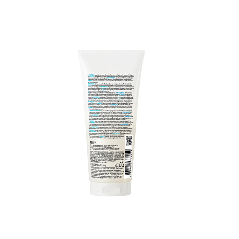 Effaclar H Isobiome Hydrating Cleansing Cream For Oily, And Acne Prone Skin 200ml