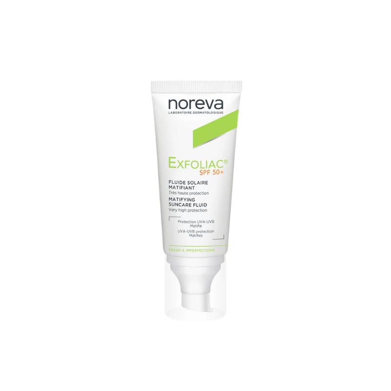 Exfoliac Fluide solaire matifiant SPF 50 40ml