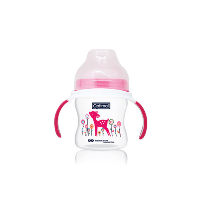 Extra Wide Neck Feeding Bottle With Handle 150ml