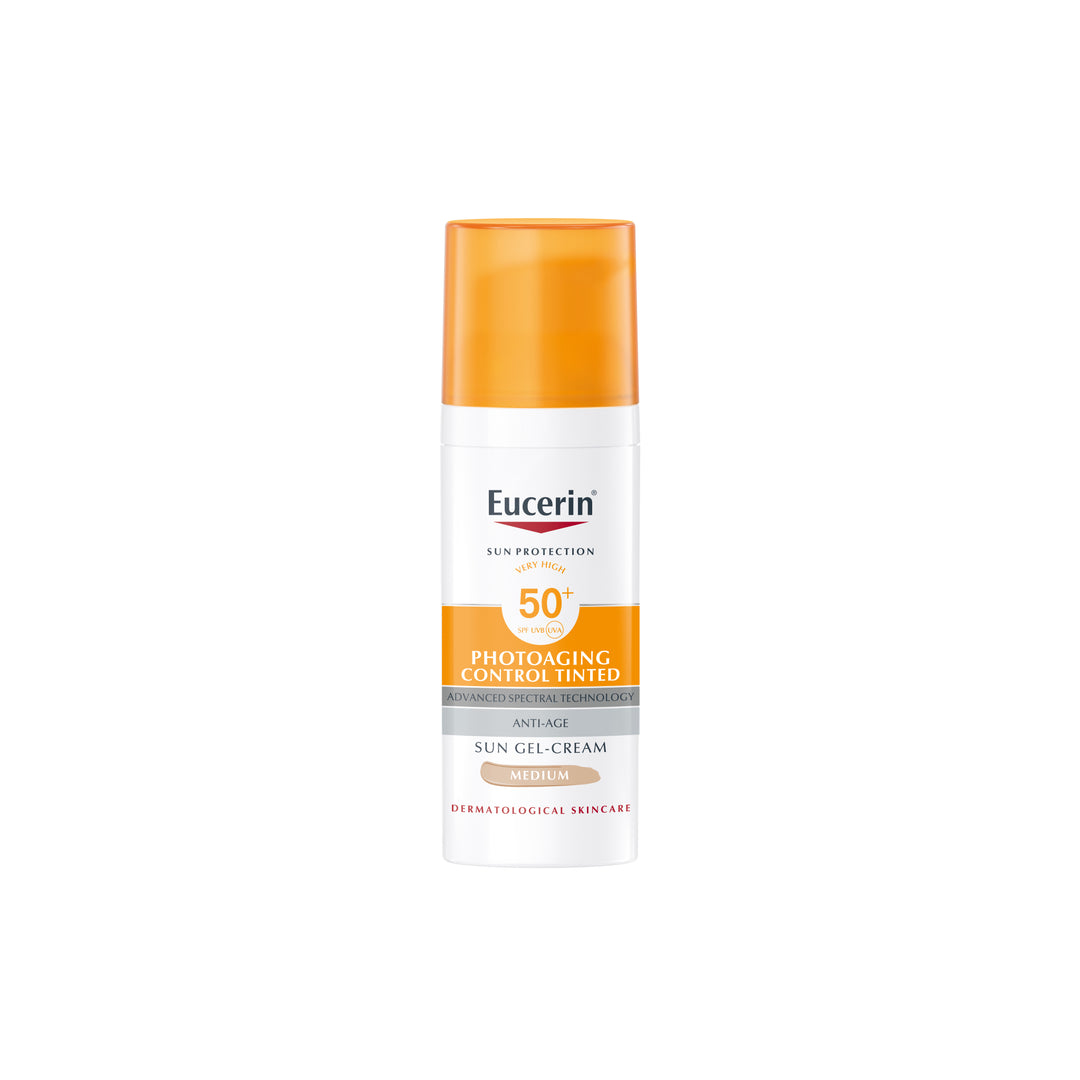 Face Sunscreen Photoaging Control Tinted Anti-Age Sun Gel-Cream