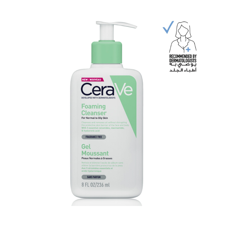 Foaming Cleanser For Normal To Oily Skin With Hyaluronic Acid 236ml