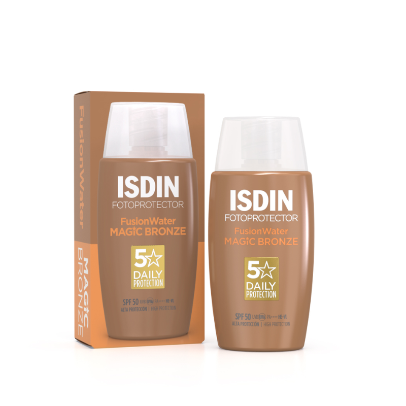 Fotoprotector Fusion Water Magic Color Bronze Spf 50+ - 50ml