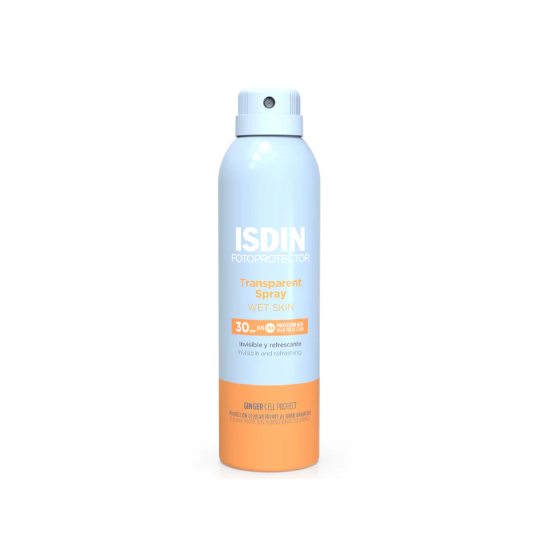 Fotoprotector Isdin Transparent Spray Wet Skin Spf 30 - 250 Ml