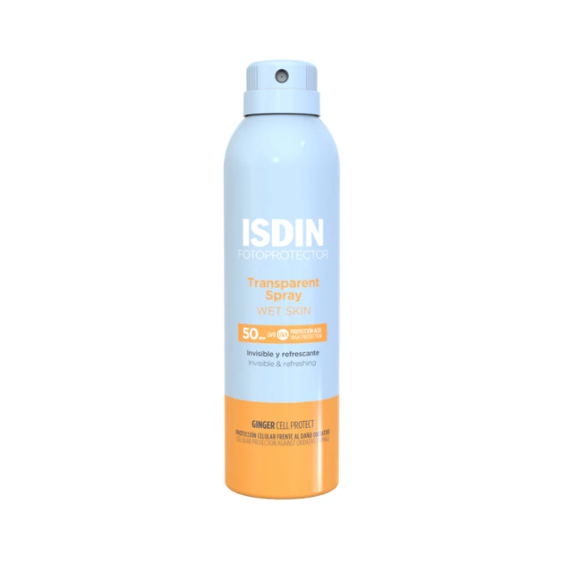 Fotoprotector Isdin Transparent Spray Wet Skin Spf 50 - 250 Ml