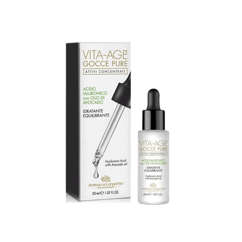 Gocce pure hyaluronic acid with avocado oil serum 30 ml
