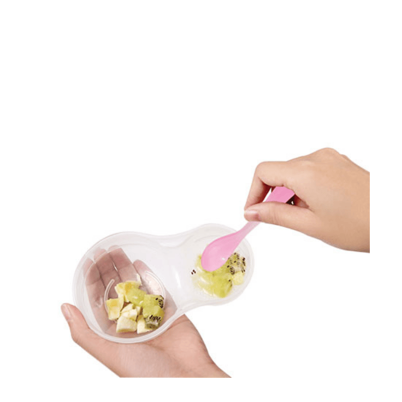 Grinding Feeding Bowl With Spoon (4m+)