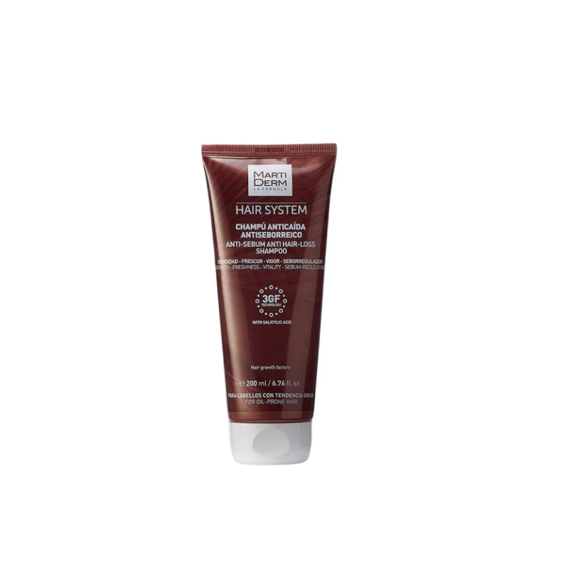 Hair System Anti-Sebum Anti Hair-Loss Shampoo, 200ml