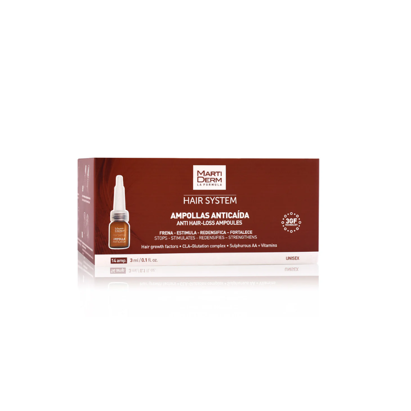 Hair System Anti Hair-Loss Ampoules, 14 Ampoules