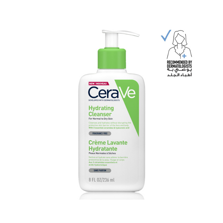 Hydrating Cleanser For Normal To Dry Skin With Hyaluronic Acid 236ml